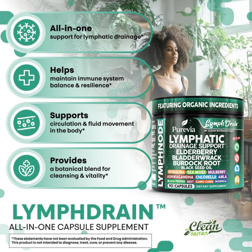 Purevia LymphDrain Capsules
